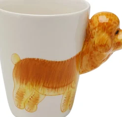 Mugg Funny Animal Poodle - Pudel, 11cm - KARE Design