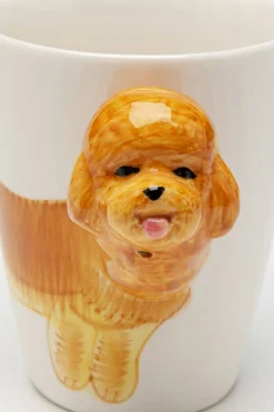 Mugg Funny Animal Poodle - Pudel, 11cm - KARE Design