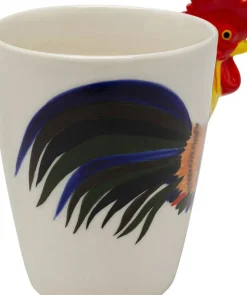 Mugg Funny Animal Rooster - Tupp, 12cm - KARE Design