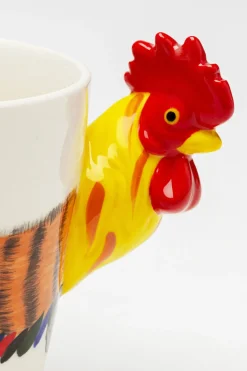 Mugg Funny Animal Rooster - Tupp, 12cm - KARE Design