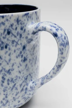 Mugg Partito Dots - Vit, Blå - KARE Design