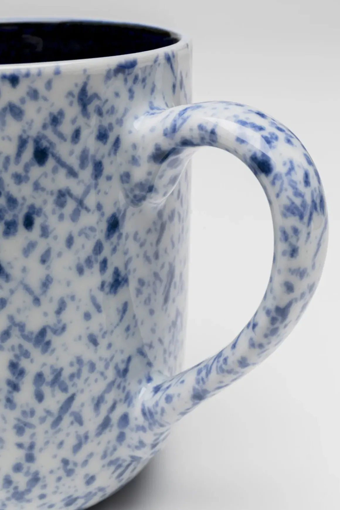 Mugg Partito Dots - Vit, Blå - KARE Design