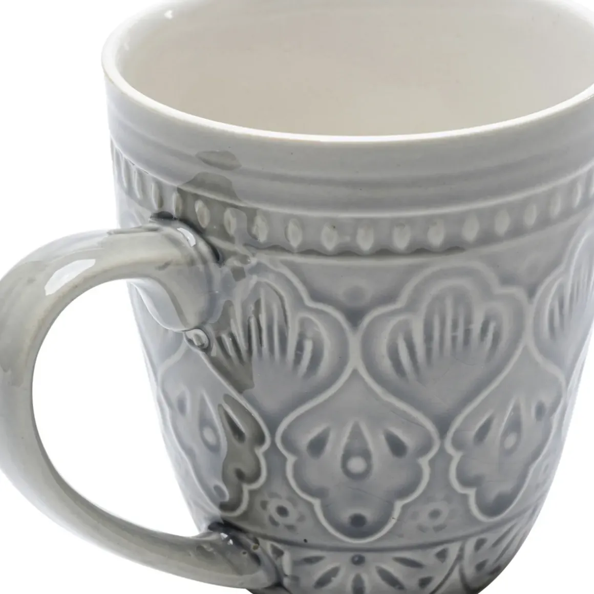 Mugg Sicilia Mandala - Grå - KARE Design
