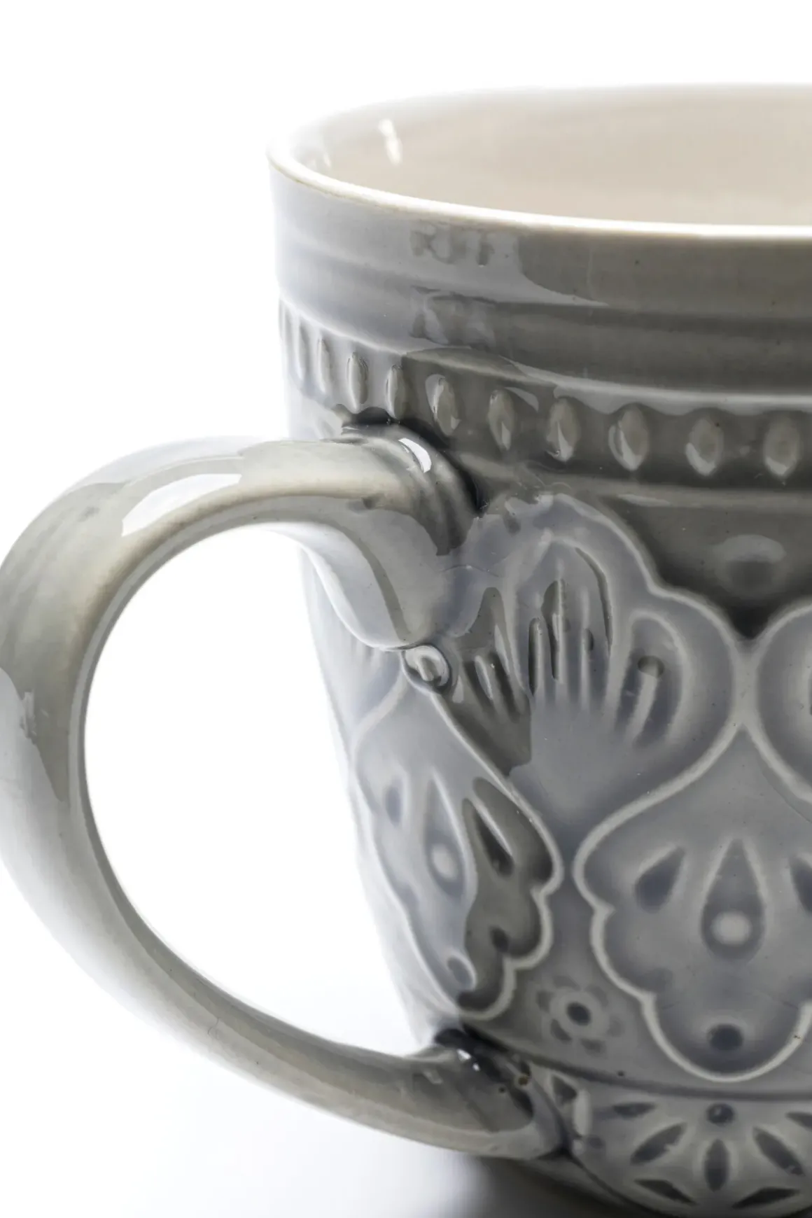 Mugg Sicilia Mandala - Grå - KARE Design