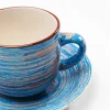 Mugg Swirl Blå (2 delar) - KARE Design