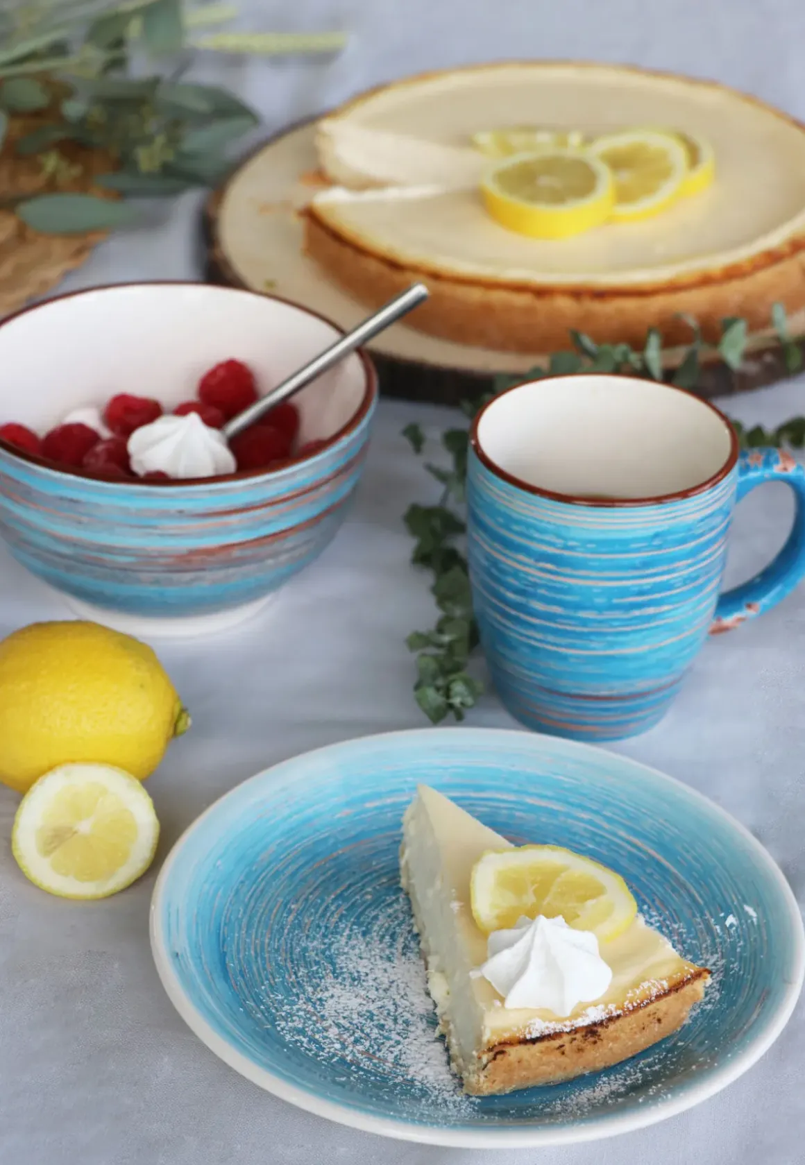 Mugg Swirl Blå - KARE Design
