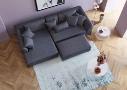 Pall - Fotpall Gianni - Grå - KARE Design