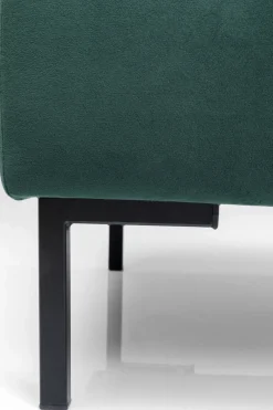 Pall - Fotpall Gianni - Mörkgrön sammet - KARE Design