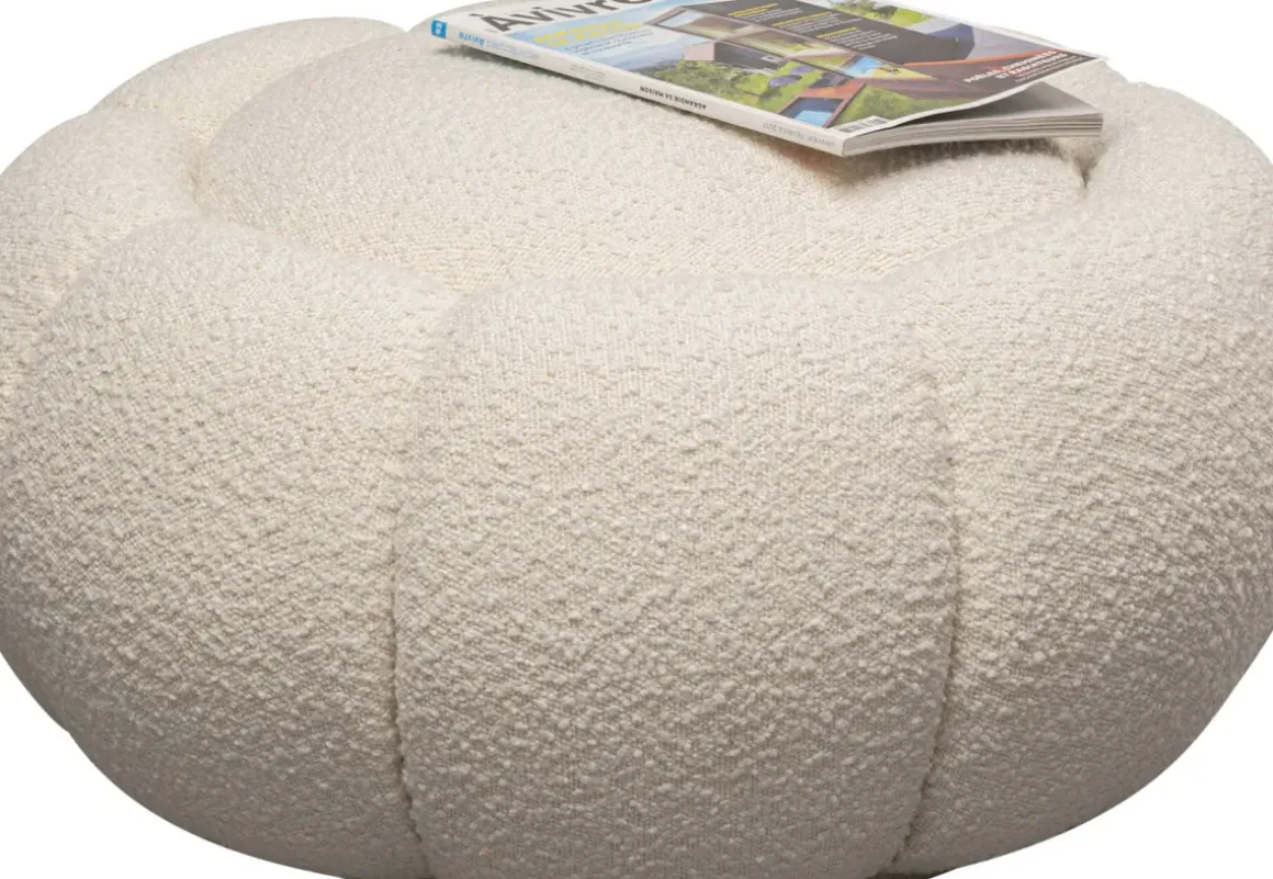 Pall Peppo Bloom - Vit, Ø72cm - KARE Design