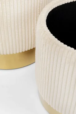 Pall Plush - Sittpuff med förvaring, 2-set - KARE Design