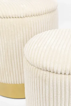 Pall Plush - Sittpuff med förvaring, 2-set - KARE Design