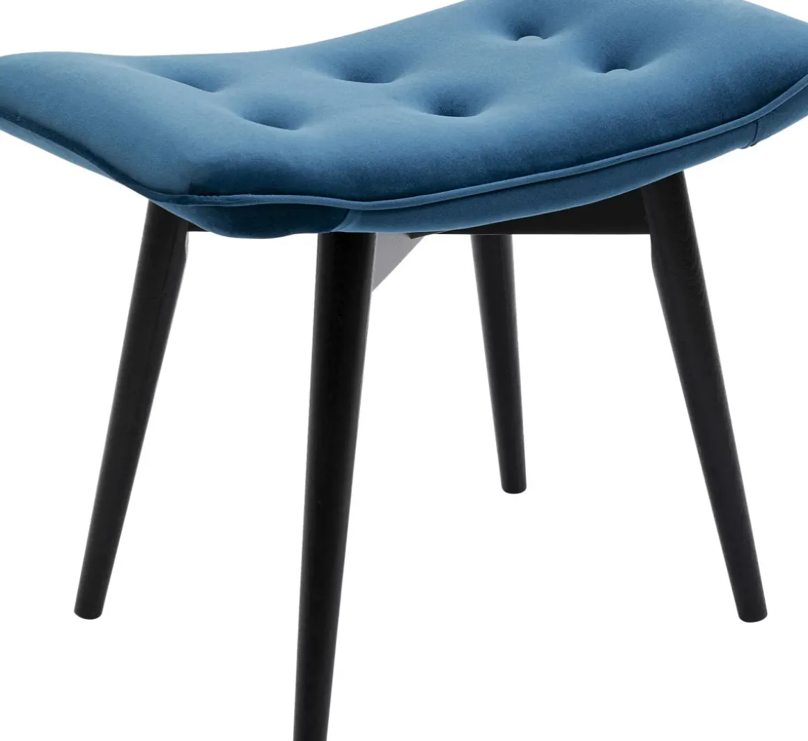 Pall Vicky - Blågrön Sammet/Svart - KARE Design