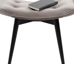 Pall Vicky - Grå Sammet/Svart - KARE Design