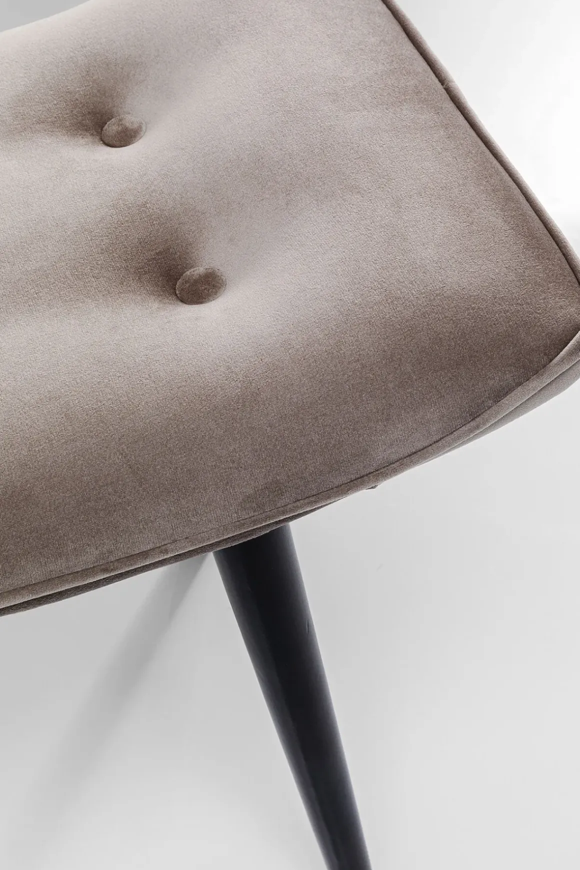 Pall Vicky - Grå Sammet/Svart - KARE Design