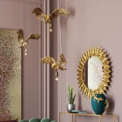 Pendel Animal Owl - Taklampa med Uggla i Guld - KARE Design