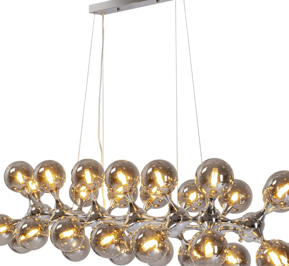 Pendel Atomic - Taklampa Klot, 140cm - KARE Design