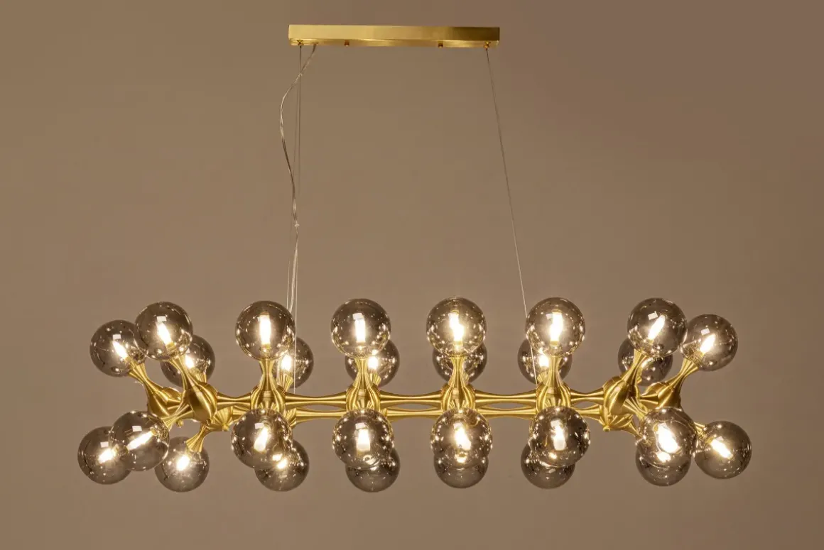 Pendel Atomic - Taklampa Klot, 140cm - KARE Design