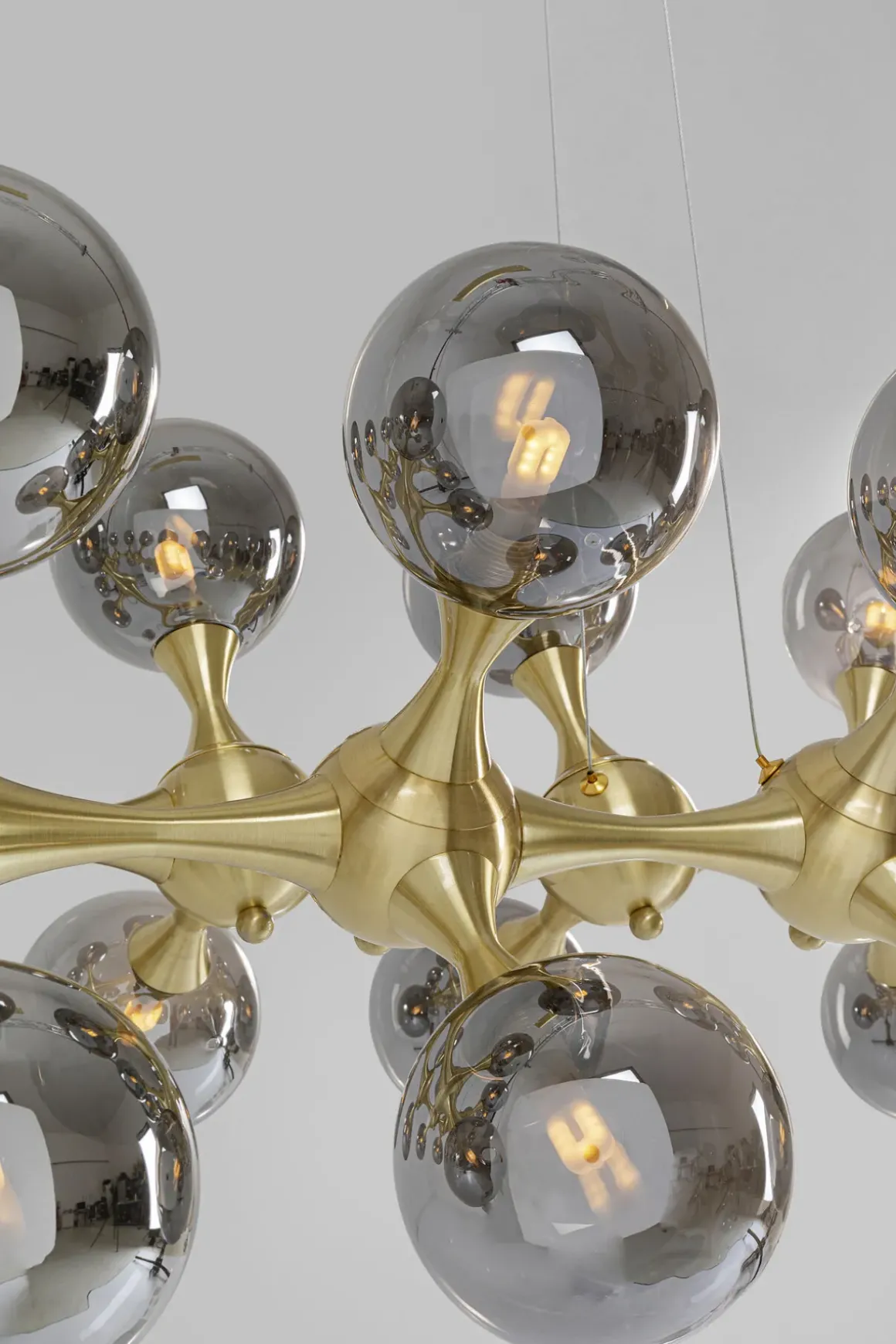 Pendel Atomic - Taklampa Klot, 140cm - KARE Design