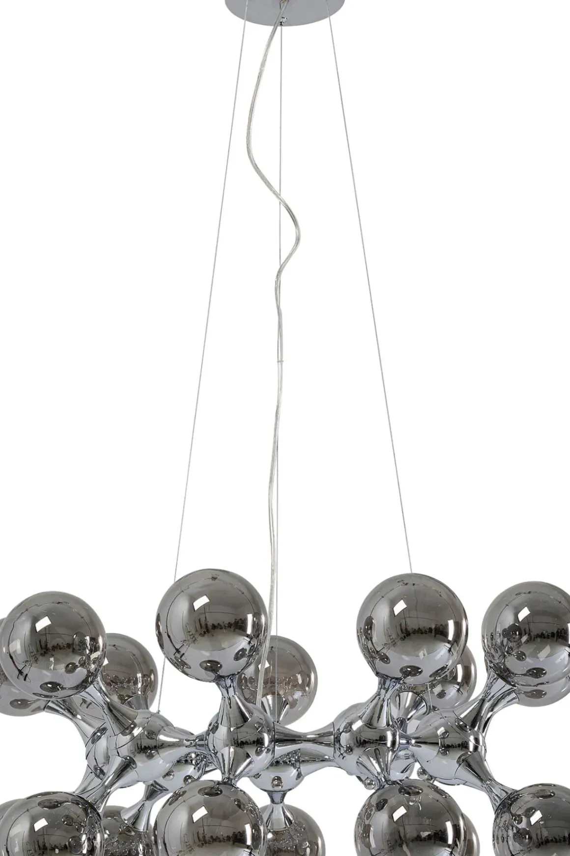Pendel Atomic - Taklampa Klot silver - KARE Design