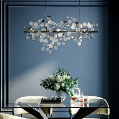 Pendel Clouds Clear - Taklampa av Glasringar - KARE Design