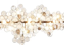 Pendel Clouds Clear - Taklampa av Glasringar - KARE Design