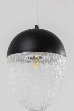 Pendel Frozen - Matt Svart Ø20cm - KARE Design