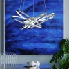 Pendellampa Saturn LED Chrome Big - KARE Design