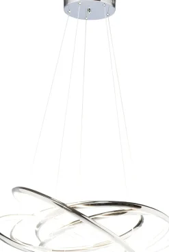 Pendellampa Saturn LED Chrome Big - KARE Design