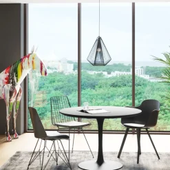 Pendel Modo Wire - Taklampa i Svart Stål, Ø31cm - KARE Design