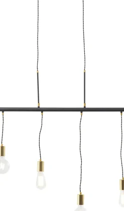 Pendel Pole - Svart Taklampa, 4 Lampor - KARE Design