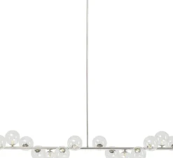 Pendel Scala Klot - Taklampa Krom/Glas 150 cm - KARE Design