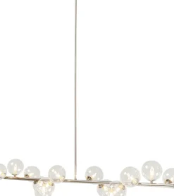 Pendel Scala Klot - Taklampa Krom/Glas 150 cm - KARE Design