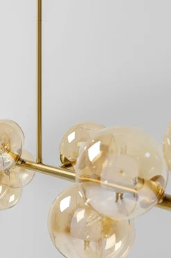 Pendel Scala Klot - Taklampa Mässing/Glas 150 cm - KARE Design