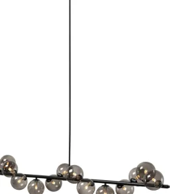 Pendel Scala Klot - Taklampa Svart/Glas 150 cm - KARE Design