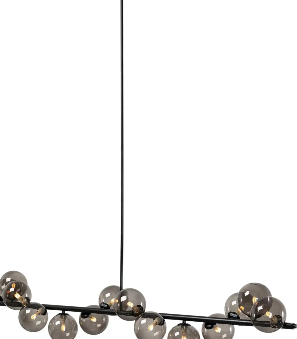 Pendel Scala Klot - Taklampa Svart/Glas 150 cm - KARE Design