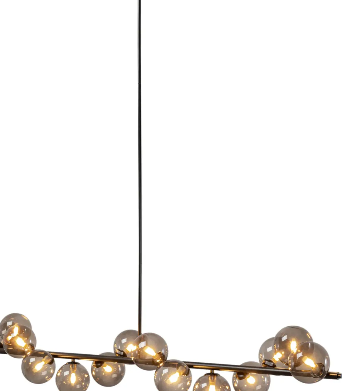 Pendel Scala Klot - Taklampa Svart/Glas 150 cm - KARE Design