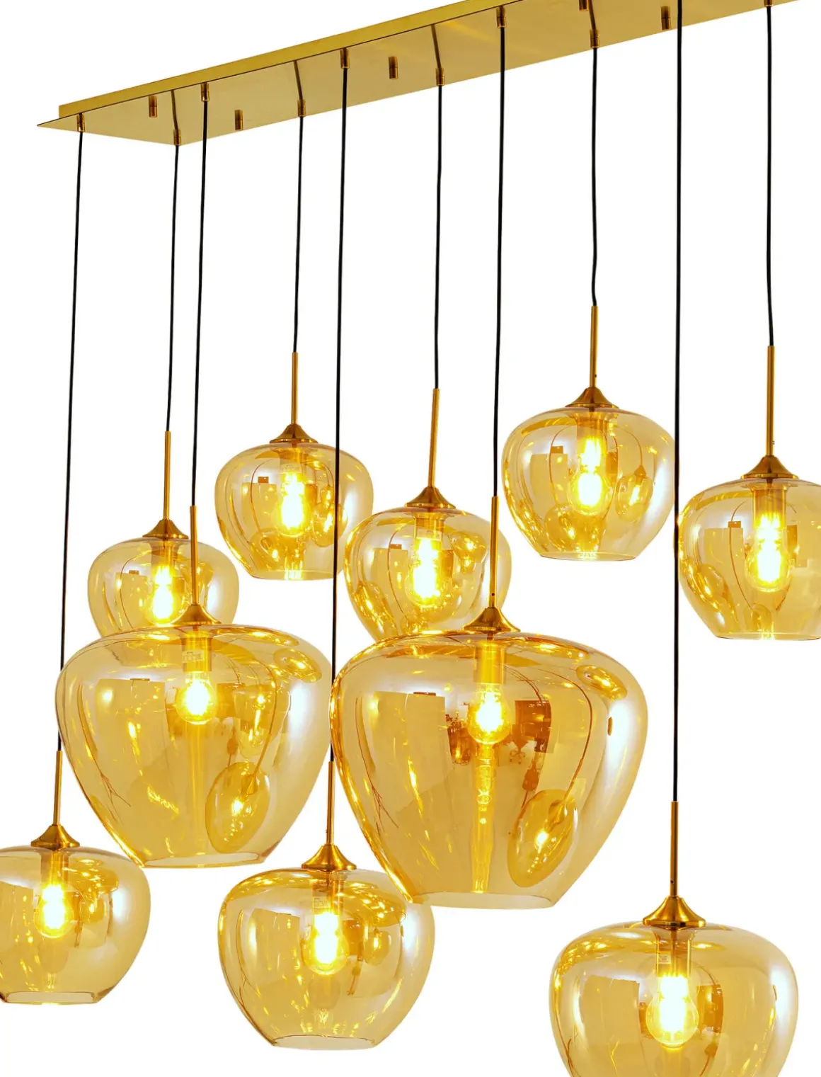 Pendel Sphere - Taklampa Amber, 160cm - KARE Design