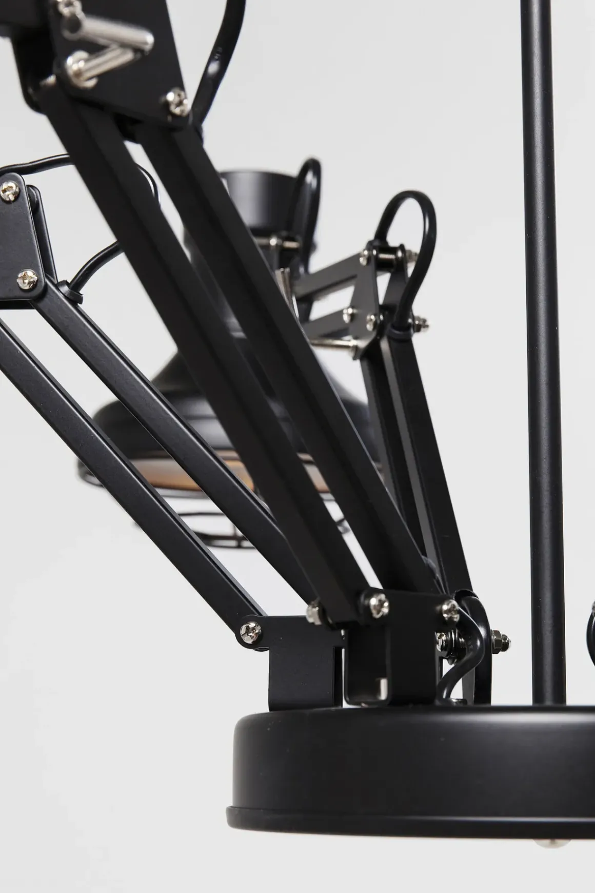 Pendel Spider Multi - Taklampa Svart, 6 Skärmar - KARE Design