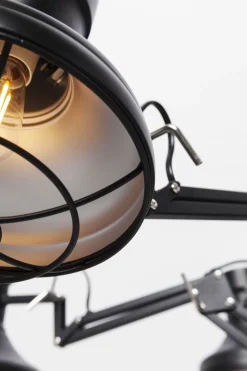 Pendel Spider Multi - Taklampa Svart, 6 Skärmar - KARE Design