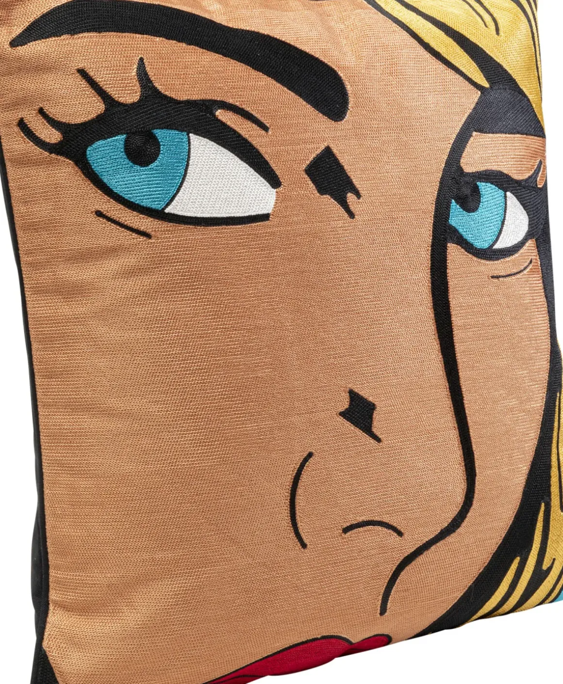 Prydnadskudde Comic Lady - 50x50cm - KARE Design