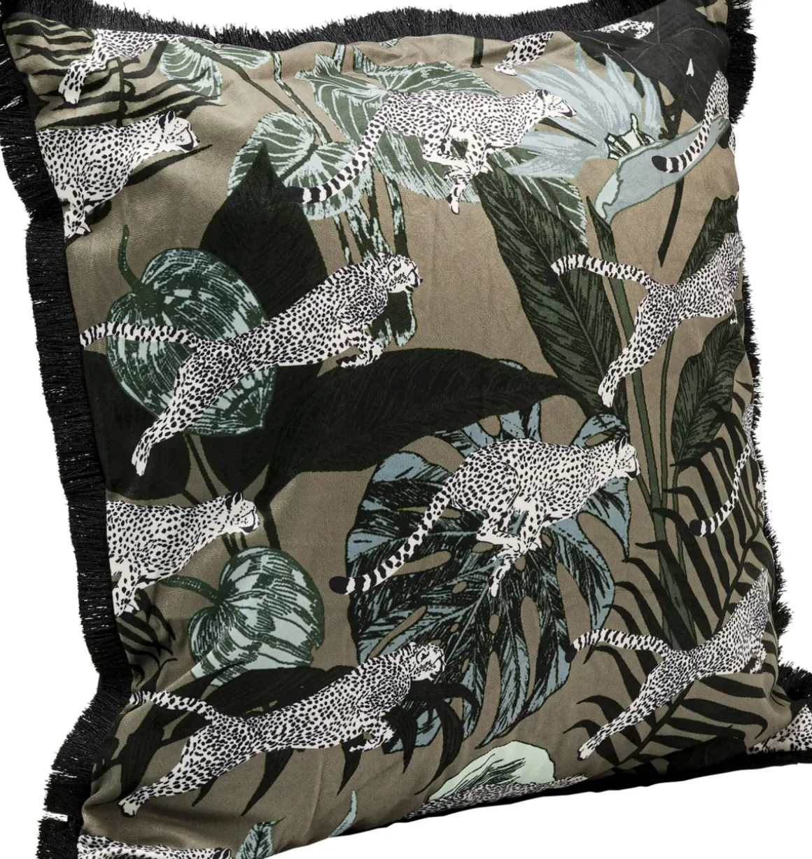 Prydnadskudde Jungle Leafs, 45x45cm - KARE Design
