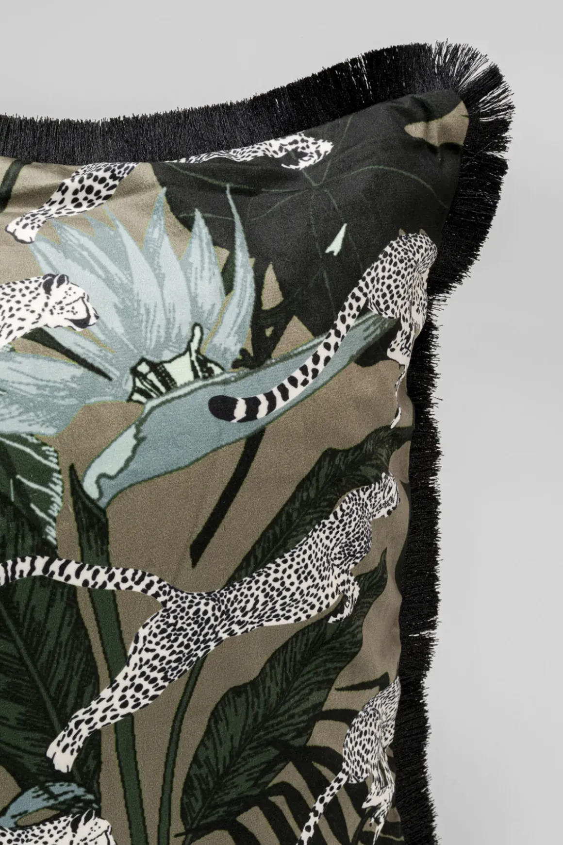 Prydnadskudde Jungle Leafs, 45x45cm - KARE Design