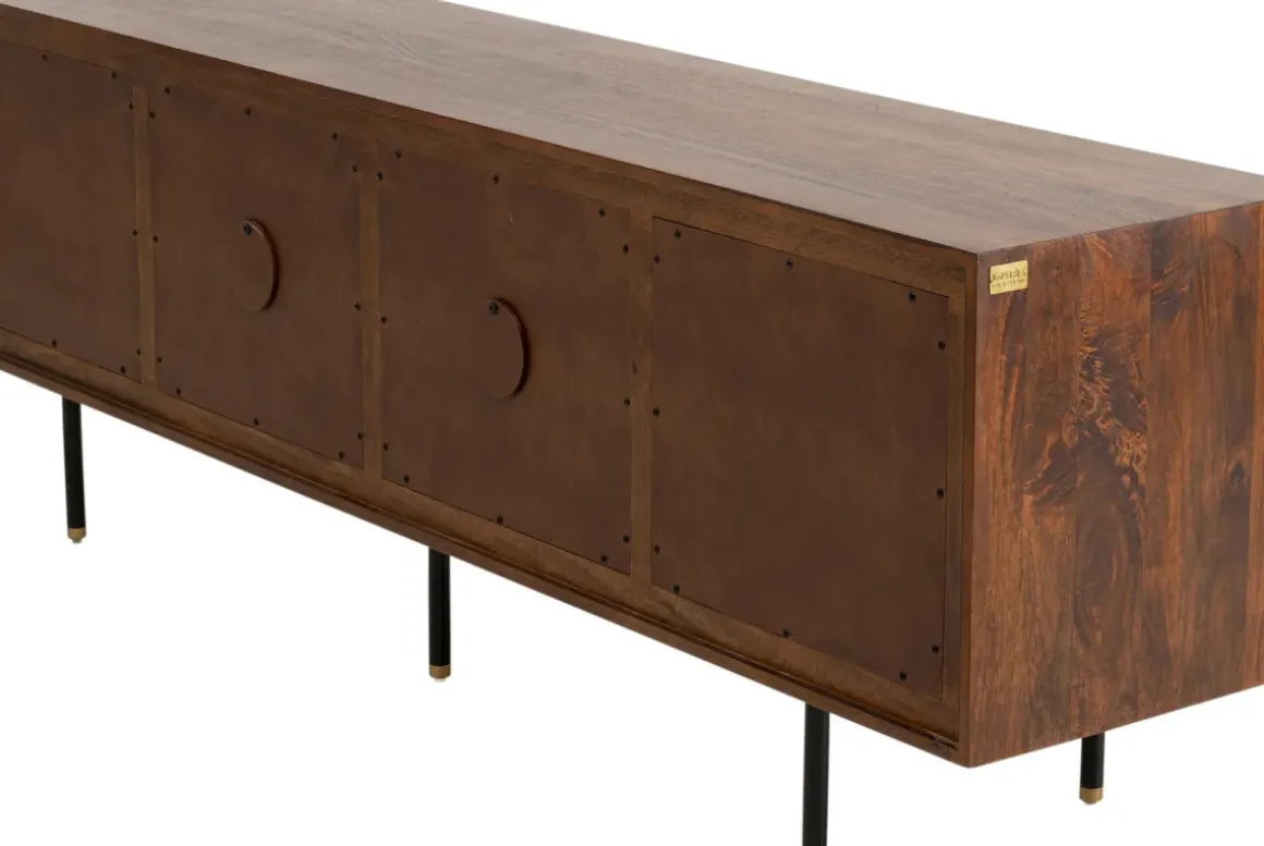 Ravello Sideboard - Lågt Skåp med 4 Dörrar, 68x200cm - KARE Design