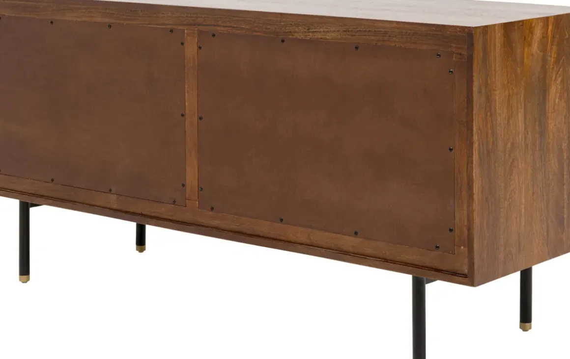 Ravello Sideboard - Lågt Skåp med 2 Dörrar/2 Lådor, 68x140cm - KARE Design