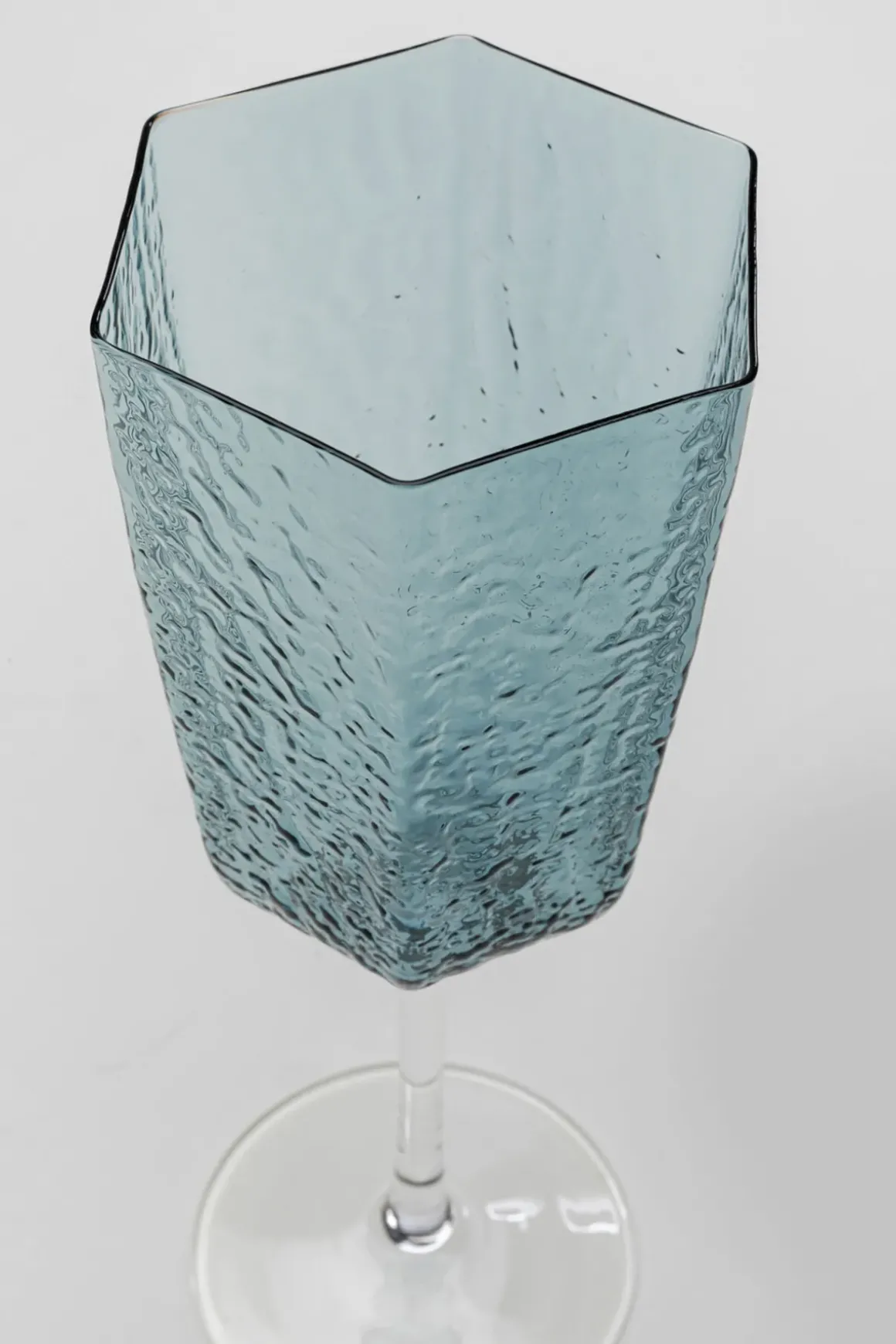 Rödvinsglas Cascata - Blå - KARE Design