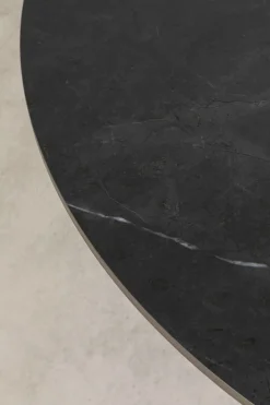 Runt Bord Grande Possibilita - Sten/Svart, Ø120cm - KARE Design