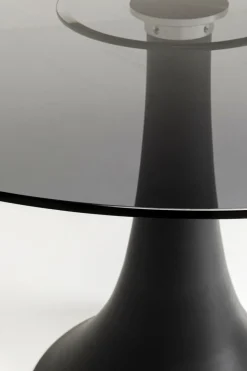 Runt Bord Grande Possibilita - Svart glas/Svart Ø110cm - KARE Design