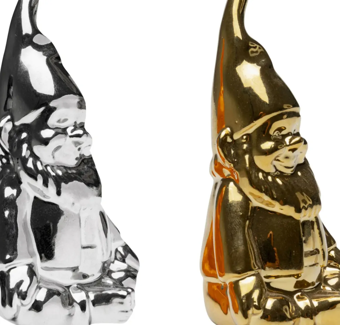 Salt och Pepparset - Tomtar Silver/Guld (2/Set) - KARE Design