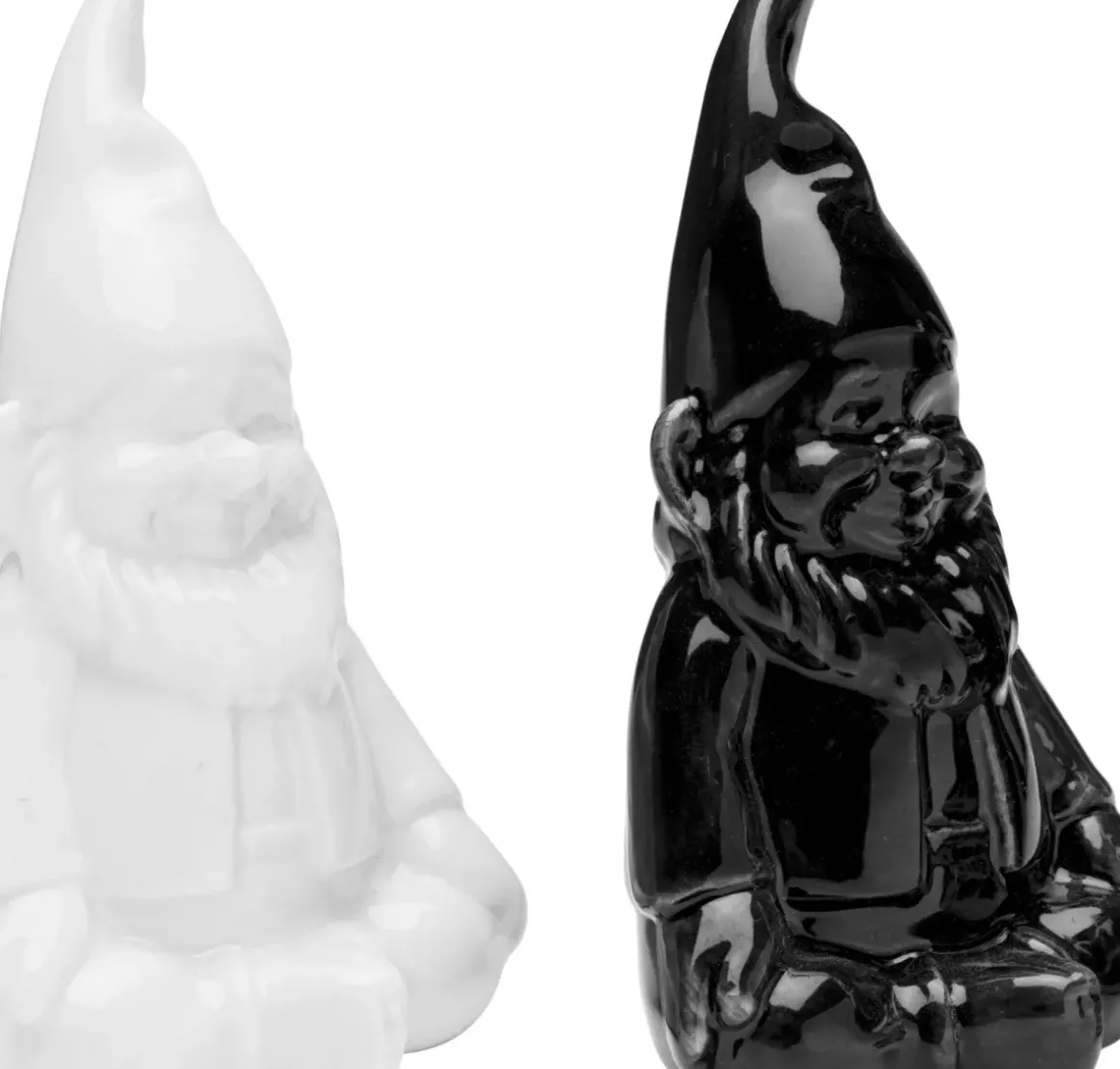 Salt och Pepparset - Tomtar Svart/Vit (2/Set) - KARE Design