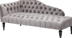 Schäslong Desire - Grå Sammet - KARE Design